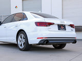 AFE aFe 17-19 Audi A4 (B9) MACH Force-Xp 3in to 2.5in 304 SS Cat-Back Exhaust System-Dual Carbon Tips