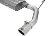 aFe Scorpion 2-1/2in Aluminized Steel Cat Back Exhaust 07-17 Jeep Wrangler V6-3.6/3.8L (4 Dr) | 49-08044-1P