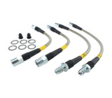 StopTech Stainless Steel Brake Lines (Rear) - BMW E8X 07-13 / E9X 07-08 Except 328 & 335 Fits All Years | 950.34525