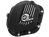 AFE aFe Pro Series Dana 60 Front Differential Cover Black w/ Machined Fins 17-20 Ford Trucks (Dana 60) 46-71100B