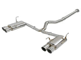 AFE aFe Takeda 3in SS Exhaust Cat-Back 15-16 Subaru WRX/STI 2.0L/2.5L Polished Tips 49-36801-P