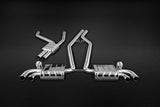 Capristo Porsche 958 Cayenne V8 Induction - ECE Valved Exhaust with Mid-Pipes (CES3) | 02PO01703002