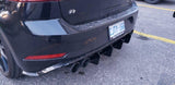 Ventus Autoworks Ventus Autoworks Rear Diffuser w/ Rear Corner Spats | Mk7.5  Volkswagen Golf R