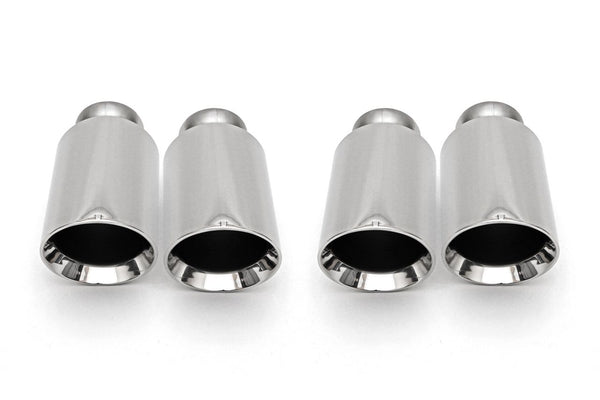 Fabspeed Quad Style Polished Tips - Porsche 958 Cayenne S/GTS | FS.POR.958V8.QDTP