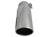 AFE aFe Diesel Exhaust Tip Bolt On Polished 4in Inlex x 5in Outlet x 15in 49T40501-P15