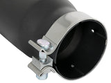 AFE aFe MACH Force-Xp 409 Stainless Steel Exhaust Tip 3.5 In x 4.5in Out x 12in L Clamp-On 49T35451-B12
