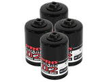 aFe Pro GUARD D2 Oil Filter 99-05 GM Gas Trucks V8 4.8L/5.3L/6.0L (4 Pack) | 44-LF011-MB