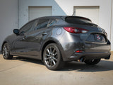 AFE aFe Takeda 2-1/2in 304 SS Cat-Back Exhaust w/ Blue Flame Tips 14-18 Mazda 3 L4 2.0L/2.5L 49-37015-L