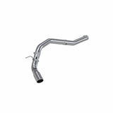 MBRP 16-19 Nissan Titan XD 5.0L 4in Filter Back Single Side Exit Alum Exhaust System | S6400AL