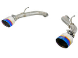 AFE aFe Takeda 2.5in 304 SS Axle-Back Exhaust w/ Blue Flame Tips 16-18 Infiniti Q50 V6-3.0L (tt) 49-36130NM-L
