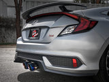 AFE aFe Takeda 3in 304 SS Cat-Back Exhaust System w/ Blue Tips 2017 Honda Civic Si I4 1.5L (t) 49-36618-L