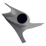 GlowShift Gauges 60mm Gray Single Pillar Gauge Pod for 1999-2002 Ford Super Duty Power Stroke | GS-601G