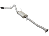 AFE aFe MACHForce XP SS Exhaust 3in to 3.5in Cat-Back w/ Black Tip 15 Ford F-150 EcoBoost V6 2.7/3.5Ltt 49-43068-B