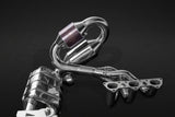 Capristo Porsche 991.1 GT3/3RS - Racing Valved Exhaust with Headers, 200 Cell Sports Cat, and Carbon Engine Cover (CES3) 02PO08603001