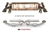 Fabspeed Fabspeed Center Muffler Bypass X-Pipe - Porsche 991 Carrera FS.POR.991.CMBX