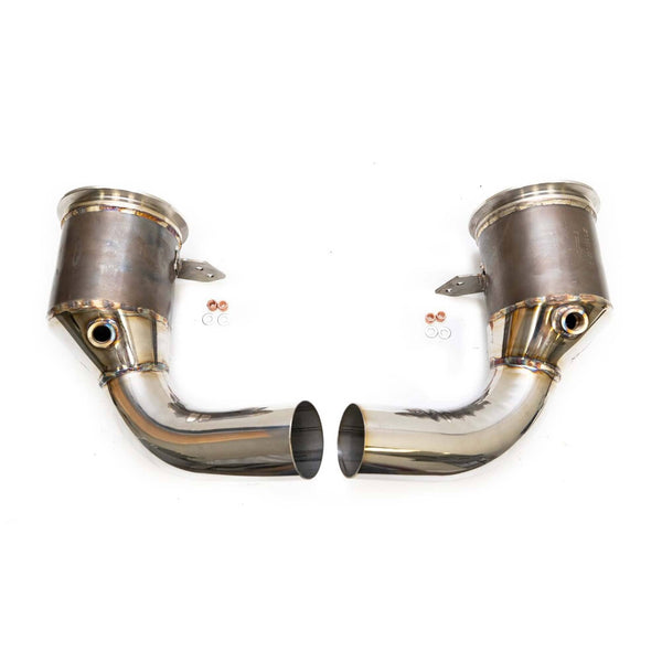Porsche Fabspeed 992 Carrera Sport Catalytic Converters | FS.POR.992.SC