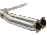 AFE aFe MACHForce XP SS-304 Polish Tip 3.0in-2.5in Dia Cat Back Exhaust 11-13 BMW 335i (E90/E92) 3.0L 49-36328-P