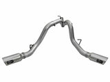 AFE aFe LARGE Bore HD 4in Dual DPF-Back SS Exhaust w/Polished Tip 16-17 GM Diesel Truck V8-6.6L (td) LML 49-44080-P
