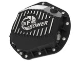 aFe Power Pro Series Rear Differential Cover Black w/ Machined Fins 14-18 Dodge Trucks 2500/3500 | 46-70392