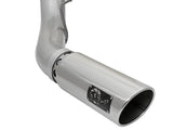AFE aFe ATLAS 5in DPF-Back Alum Steel Exhaust System w/Polished Tip 2017 Ford Diesel Trucks V8-6.7L (td) 49-03090-P