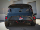 AFE aFe Takeda 2-1/2in to 3in SS-304 Cat-Back Exhaust w/ Blue Flame Tips 13-17 Hyundai Veloster L4-1.6L 49-37018-L