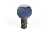 BFI BFI GS2 Heavy Weight Shift Knob - Porsche Maritime Blue Leather - Black Anodized (Audi R8 - M8x1.25) GS2SMTA