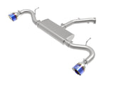 AFE aFe Takeda 2.5in 409 SS Axle-Back Exhaust System Blue Flame 18-20 Hyundai Elantra GT L4-1.6L(t) 49-47016-L