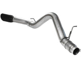 AFE aFe MACHForce XP Exhaust 5in DPF-Back SS 11-13 GM Diesel Trucks V8-6.6L (td) (LML) (Blk Tip) 49-44041-B