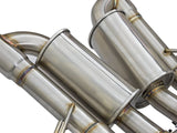 AFE aFe MACHForce XP 3in -2 1/2in Axle Back SS Exhaust w/Carbon Fiber Tips 14-17 Chevy Corvette V8 6.2L 49-34056-C