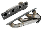 aFe Power Twisted Steel 304SS Shorty Header 09-18 Dodge Challenger / Charger V8-5.7L | 48-32021