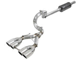 AFE aFe Rebel Series 2.5in 304 SS Cat-Back Exhaust w/ Polished Tip 18-20 Jeep Wrangler (JL) 49-38073-P