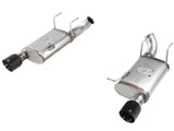 AFE aFe MACHForce XP Exhaust 11-14 Ford Mustang GT V8-5.0L 3in. Stainless Steel Axle-Back w/Black Tips 49-43052-B