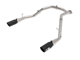 AFE aFe Large Bore-HD 3 IN 409 Stainless Steel DPF-Back Exhaust System w/Black Tip RAM 1500 20-21 V6-3.0 49-42080-B