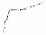 AFE aFe ATLAS 5in DPF-Back Alum Steel Exhaust System w/Polished Tip 19-20 Ram Diesel Trucks L6-6.7L (td) 49-02078-P