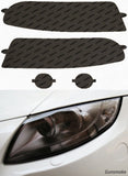 Lamin-X Gunsmoke Lamin-X  Flat top Fog Light Covers - Audi / A3 (06-08) A002G