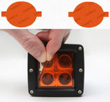 Lamin-X Amber Lamin-X  Fog Light Covers - Audi / A4 B5 (95-01) A101A