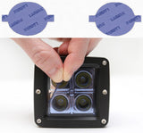 Lamin-X Blue Lamin-X  Fog Light Covers - Audi / A4 B5 (95-01) A101B