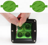 Lamin-X Green Lamin-X  Fog Light Covers - Audi / A4 B5 (95-01) A101GR