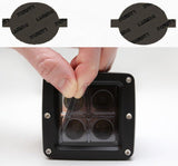 Lamin-X Gunsmoke Lamin-X  Fog Light Covers - Audi / A4 B5 (95-01) A101G