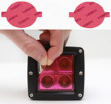 Lamin-X Pink Lamin-X  Fog Light Covers - Audi / A4 B5 (95-01) A101P