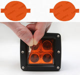 Lamin-X Amber Lamin-X  Headlight Covers - Audi / A4 B5 (95-01) A102A