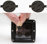 Lamin-X Gunsmoke Lamin-X  Headlight Covers - Audi / A4 B5 (95-01) A102G