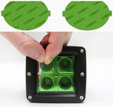 Lamin-X Green Lamin-X  Headlight Covers - Audi / A4 B6 (02-05) A107GR