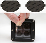 Lamin-X Gunsmoke Lamin-X  Headlight Covers - Audi / A4 B6 (02-05) A107G