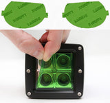 Lamin-X Green Lamin-X  Tail Light Covers - Audi / A4 Sedan (13-16) A110GR