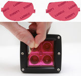 Lamin-X Pink Lamin-X  Tail Light Covers - Audi / A4 Sedan (13-16) A110P