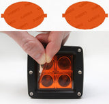 Lamin-X Amber Lamin-X  Rear Marker Covers - Audi / A4 Sedan (20-  ) A112A