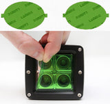 Lamin-X Green Lamin-X  Rear Marker Covers - Audi / A4 Sedan (20-  ) A112GR
