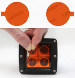 Lamin-X Amber Lamin-X Audi RS6 (02-04) Fog Light Covers A115A