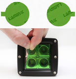 Lamin-X Green Lamin-X Audi RS6 (02-04) Fog Light Covers A115GR